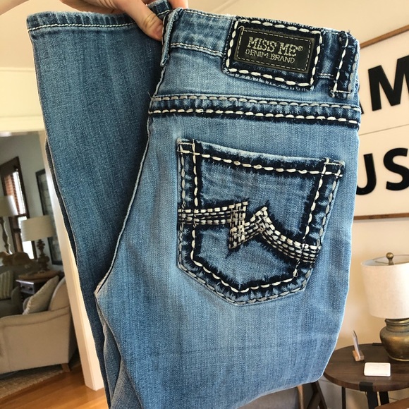 Miss Me Denim - Miss me boyfriend capris size 27